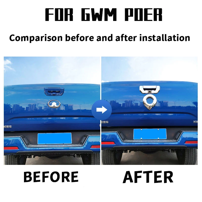 Значок-эмблема на крышку багажника автомобиля GWM POER Tailgate | Автомобили и мотоциклы