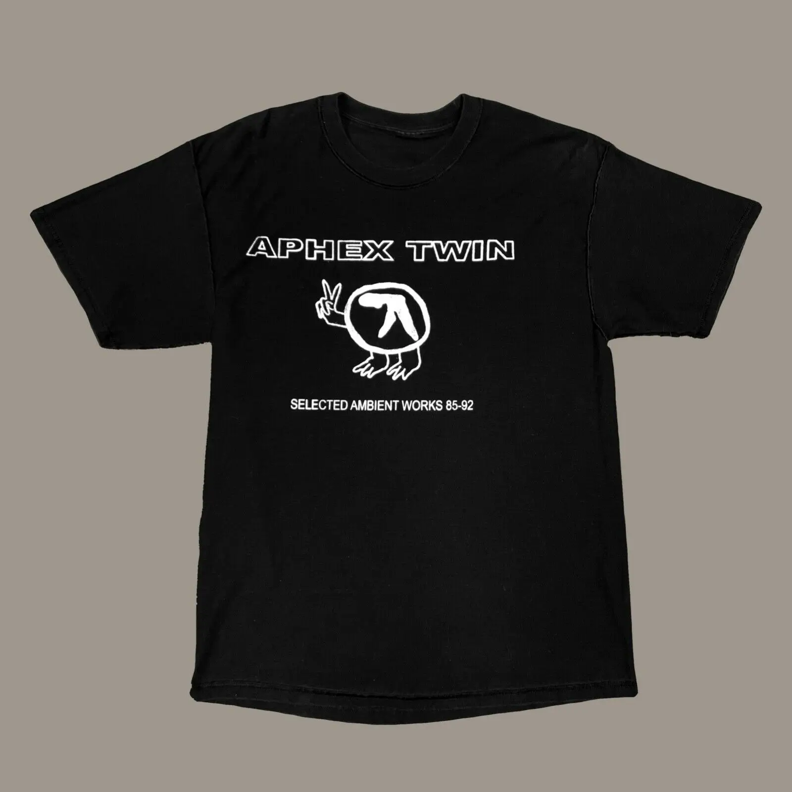 Черная футболка Aphex Twin