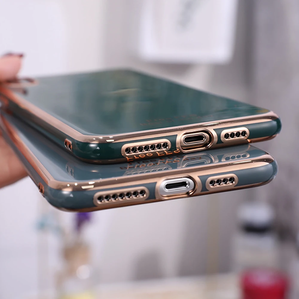 Новый роскошный чехол 6D с покрытием для oneplus 8 pro мягкий s one plus 8pro + plus8 оболочка