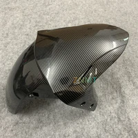 front mudguard of motorcycle anti splash and dustproof mudguard fit for kawasaki zx25r zx 25r 2020 2021 carbon black