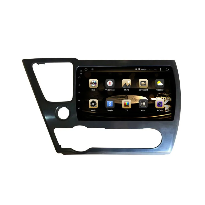 Android 9 0 Восьмиядерный PX5/PX6 Fit HONDA CIVIC 2014 Автомобильный dvd плеер навигация GPS