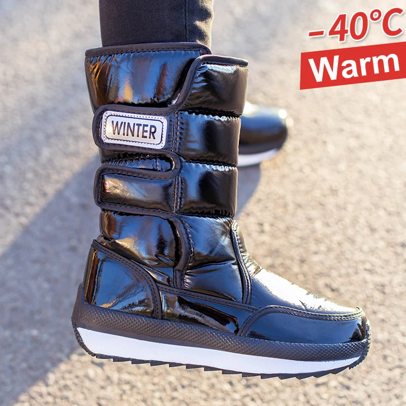 MORAZORA/Новинка года; сапоги до середины икры; милые женские теплые зимние сапоги с круглым носком; простая модная повседневная женская обувь с пряжкой
