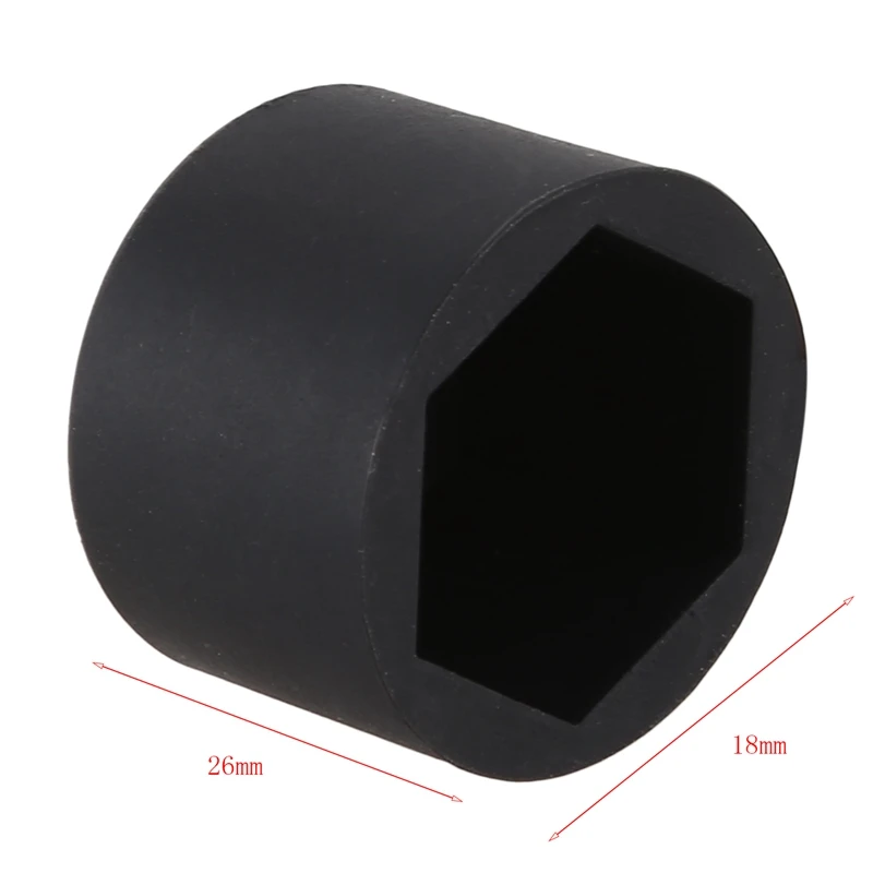 

20pcs 19mm Car Silicone Wheel Lug Nut Bolt Cover Tyre Screw Cap Black