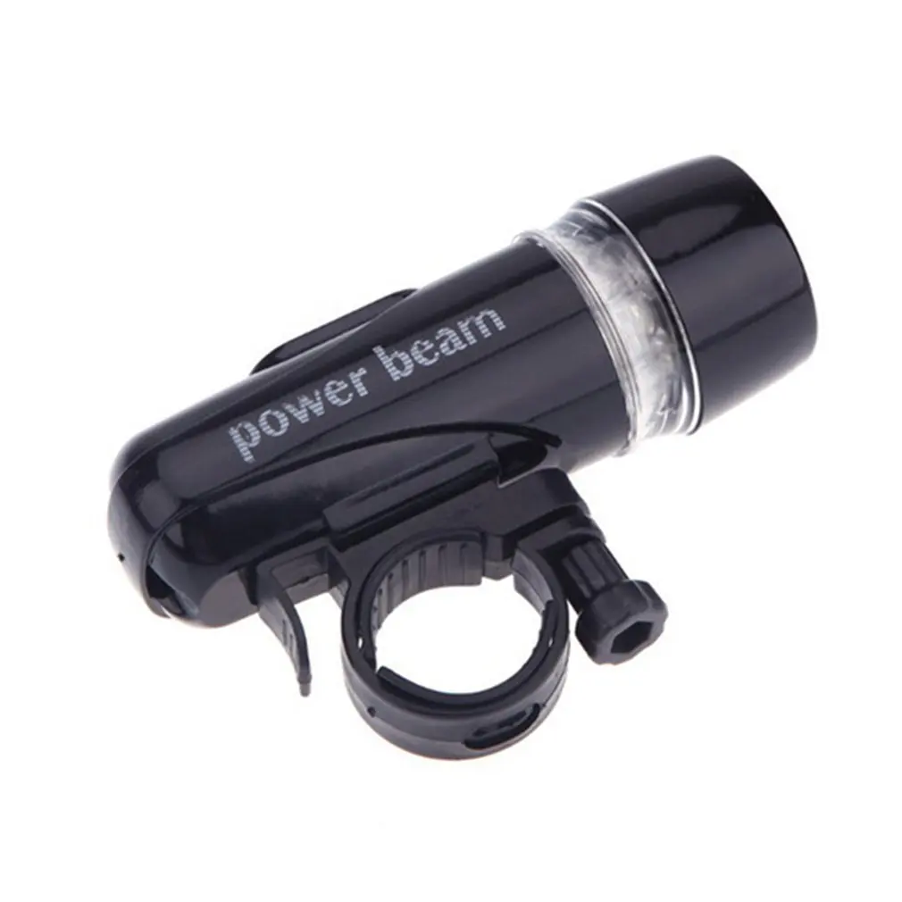 Set Lampu Sepeda Plastik + Gasket Karet Tahan Air Lampu Peringatan Keselamatan Led Peralatan Berkendara Sepeda Gunung