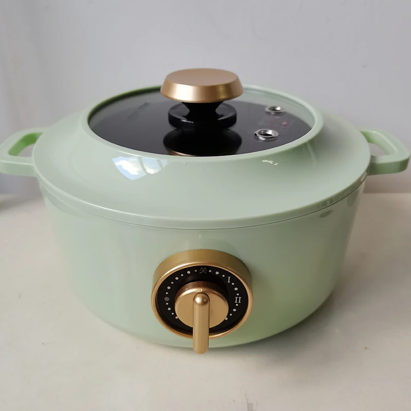 Электрическая кастрюля 1000 л с антипригарным покрытием рукоятка рычага