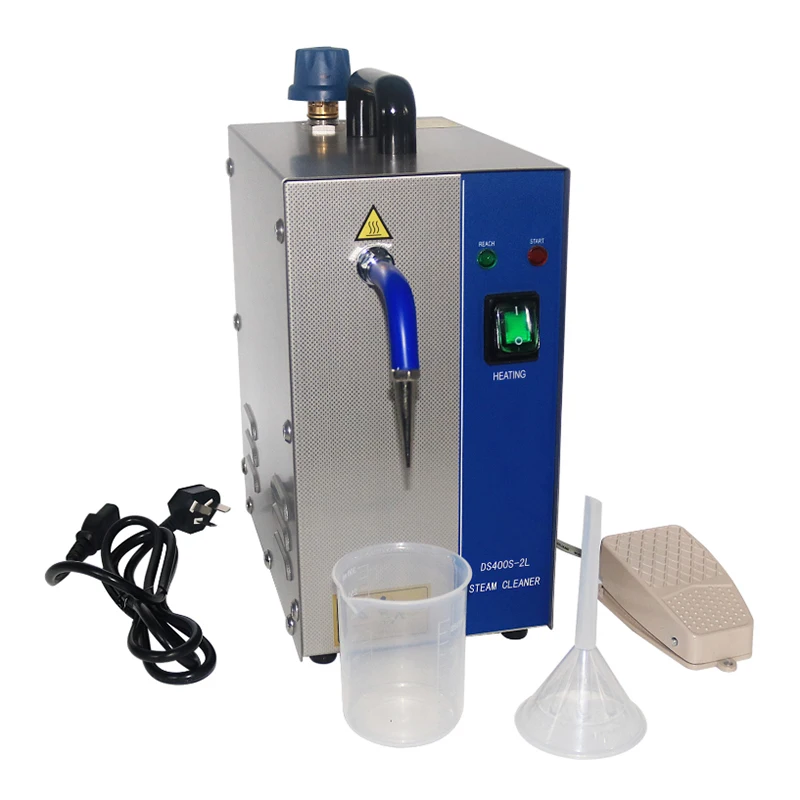 2L 1300W Stainless Steel Jewelry steam cleaner Gem washer Gold and silver jewelry steam cleaning machine goldsmith equipment