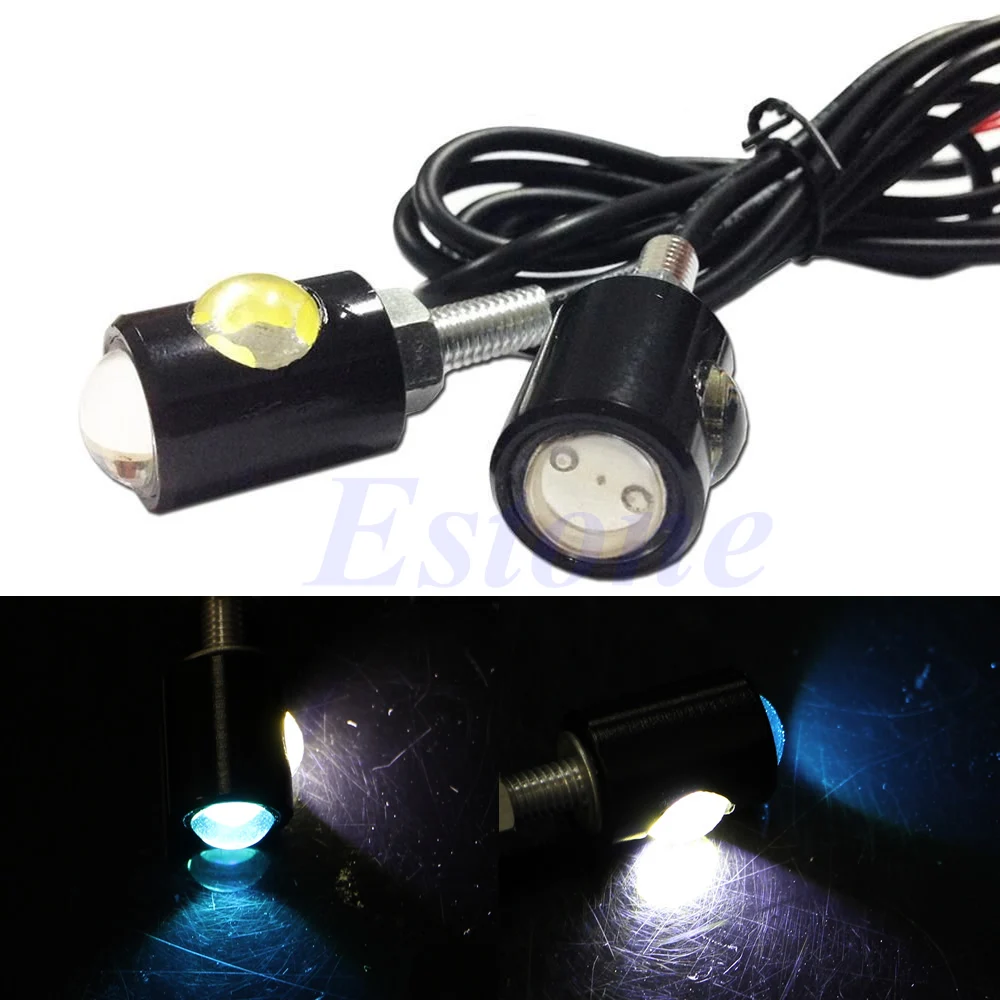

2021 New 2Pcs Bolt-On LED Lamps License Plate Car Auto Brake Tail Fog Light Universal New