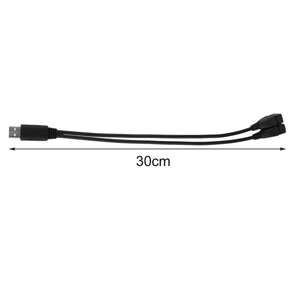 1 шт. USB 2 0 A папа двойной Женский концентратор данных адаптер питания Y сплиттер