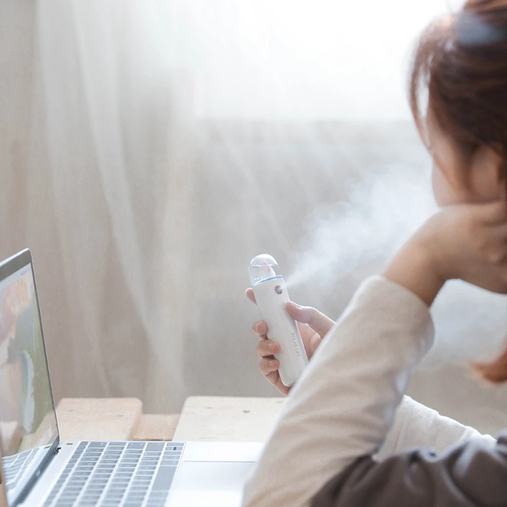 

Polar Life Nano Water Supply Instrument Mini Handheld Facial Humidifier Men Women Hydration Supply Portable For Outdoor Office
