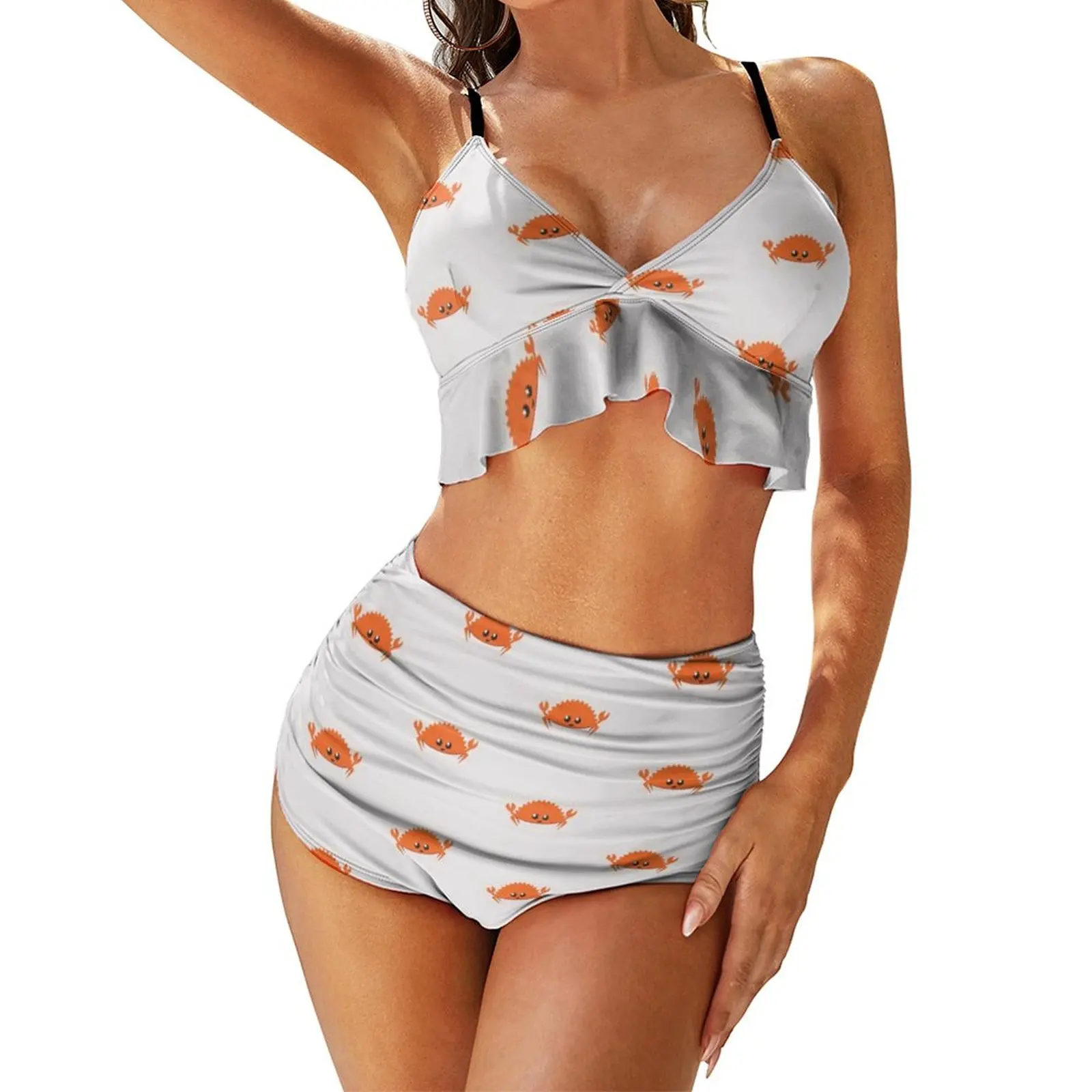 

Rust Bikini Swimsuit Adjustable For Chubby Swimwear Bulk Corrective Fitness Two Piece Bathing Suit