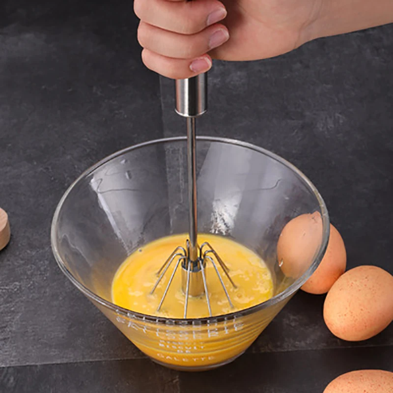 10/12 дюймов полуавтоматическая смеситель яйцо колотушки ручной Self токарная