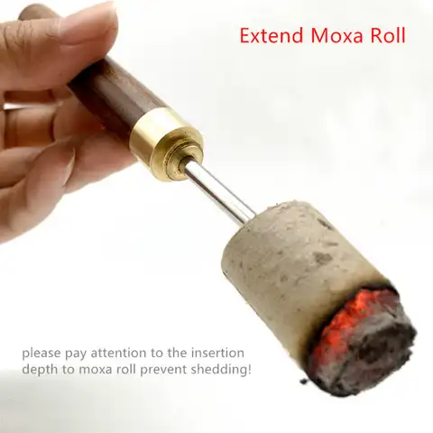 Роликовая палочка Moxa, расширитель рулона Moxa, шило конус для мокса-терапии, ролик для обнаружения прокола, терапевтическое устройство для пр...