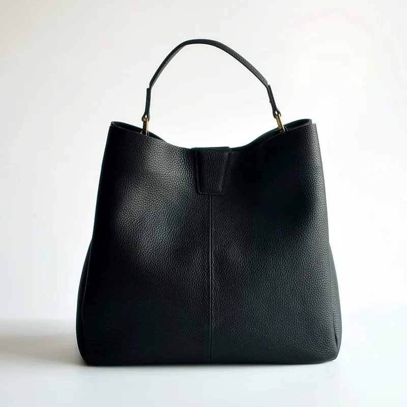 Кожаная женская сумка вместительная кожаная тоут через плечо|Клатч-кошелек| |