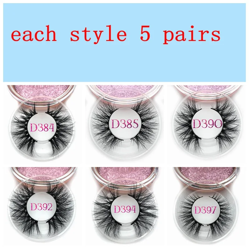Wholesale 30 pairs Per lot Eyelashes 3D Mink Lashes Handmade Dramatic Lashes 30pcs lashes wholesale orders