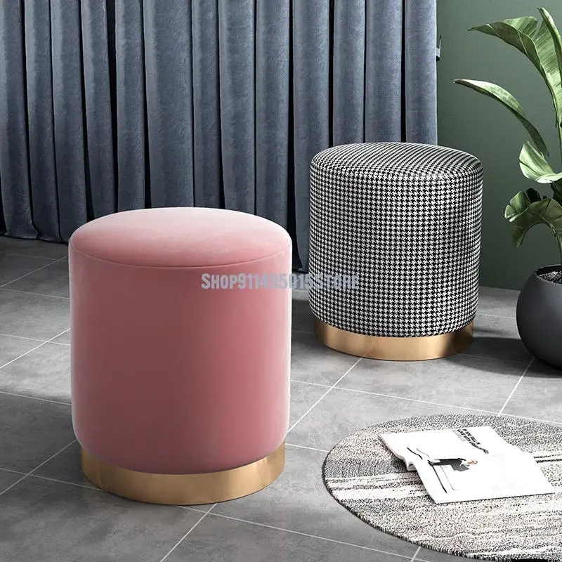 Скандинавский домашний макияжный табурет для обуви стул дивана роскошный