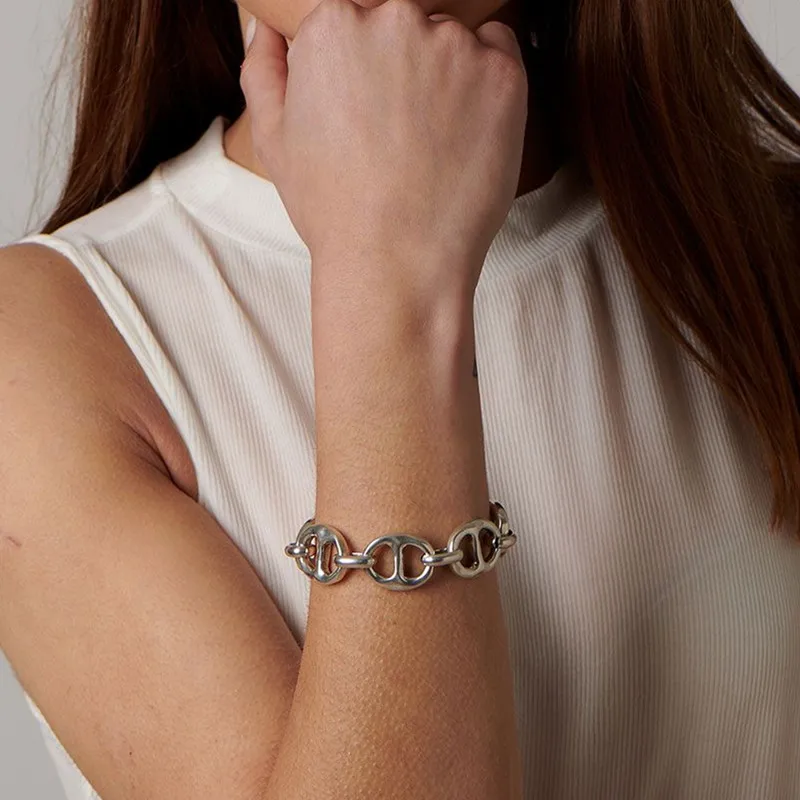 

Bracelets Moorings Lover Friendship Bracelet Fit UNODE50 Style Plated Jewelry Gift Women Men Bracelet Jewellery
