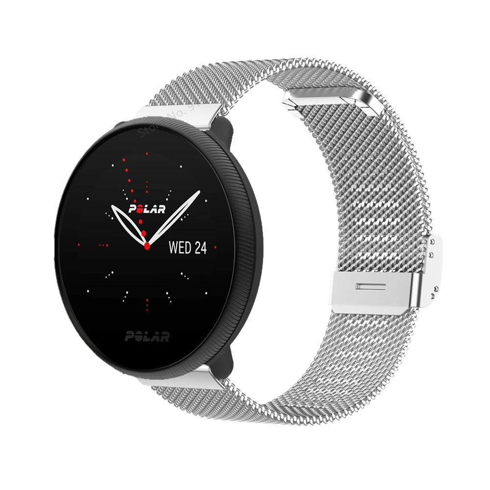 Ремешок из нержавеющей стали для смарт часов Polar ignite 2 металлический браслет Vantage