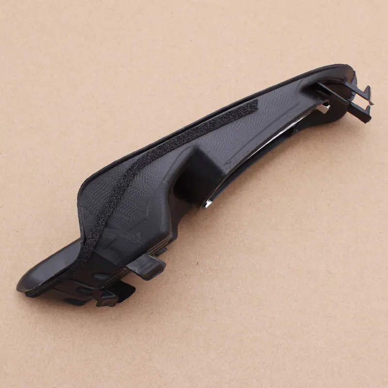 Автомобильный передний левый + правый нижний бампер черный пластиковый