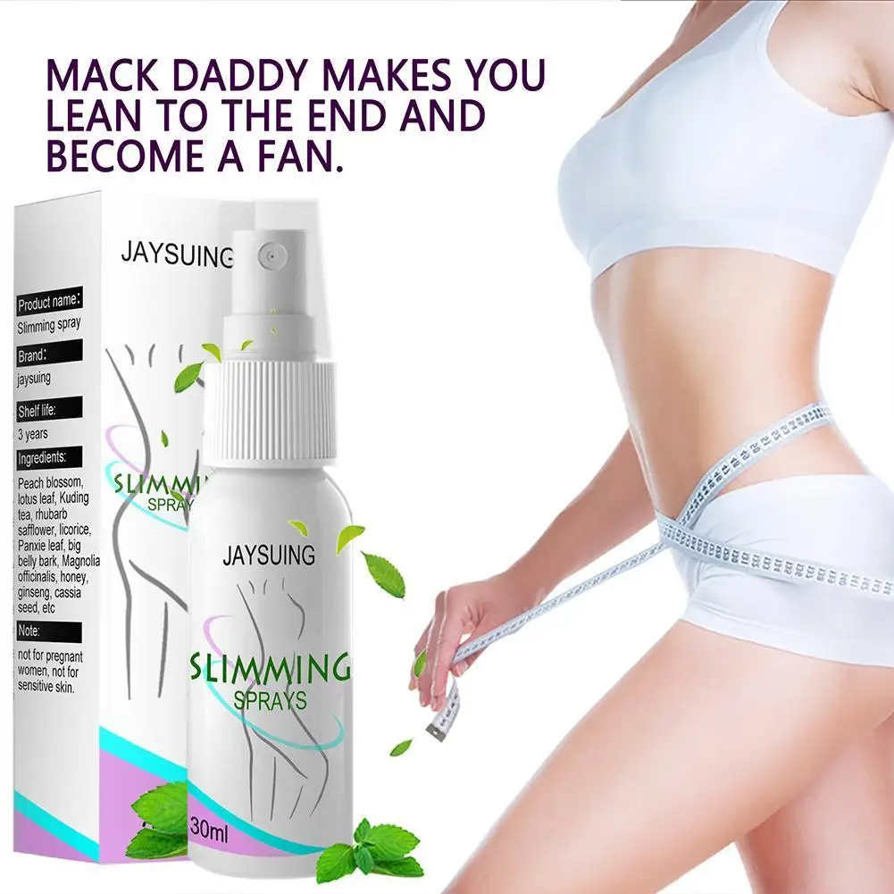 

30ml Fast Fat Burning Slimming Spray Weight Loss Essential Oil Spray Ultra Absorption Cellulite Removal For Arm Buttocks Abdomen