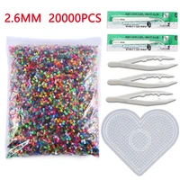 20000pcs 2 6mm hama beads strijkkralen mini hama fuse beads diy kids educational toys free shipping