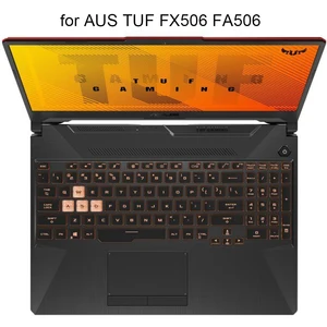 Чехлы для клавиатуры ASUS TUF Gaming F15, FX506, A15, FA506, F17, FX706, A17, FA706, новинка 2020, прозрачный чехол из ТПУ для ноутбуков, силиконовый