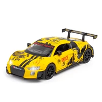 2021 hot toys diecast 132 pattern alloy racing car model decoration gift metal return force toys boys toy car christmas gift