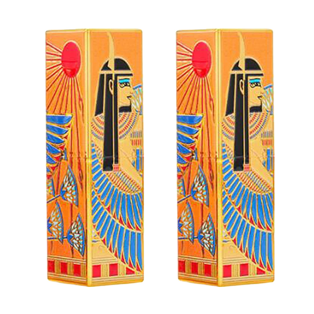 

2Pcs Square Lipstick Lip Gloss Tubes Makeup Lip Balm Bottles Vial Containers
