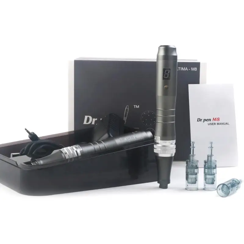 Новинка беспроводная ручка Ultima Dr. Pen M8 Derma Microneedling цифровая с 6 уровнями