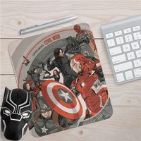 marvel iron man wireless silent computer mouse 2 4ghz ergonomic gamer 2400dpi adjustable computer mouse with pad for selection