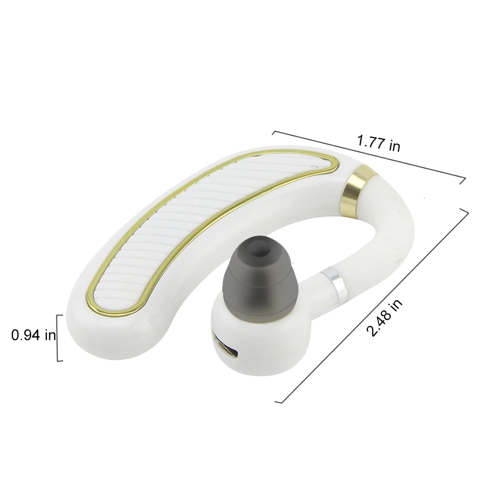 Wireless Earphone Bluetooth 4.1 Earbuds Over the ear Monaural Headset Waterproof Sport Handsfree for All Phone |