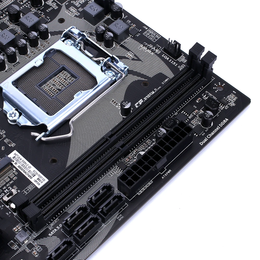 Цветная материнская плата BATTLE-AX B365M-D V20 LGA 1151, игровая материнская плата, Поддержка процессоров Intel LGA1151 coffee Lake-S