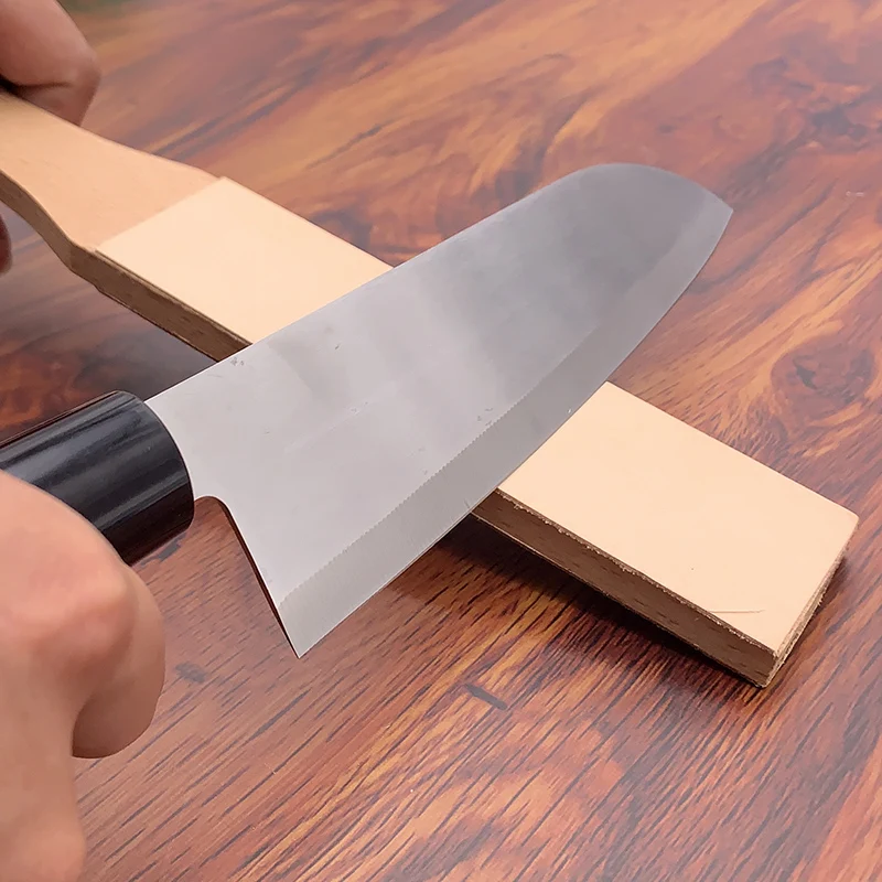 

Polished leather Sanding Mirror Leather Shaving Strap for Barber Straight Razor Knife Sharpening Strop