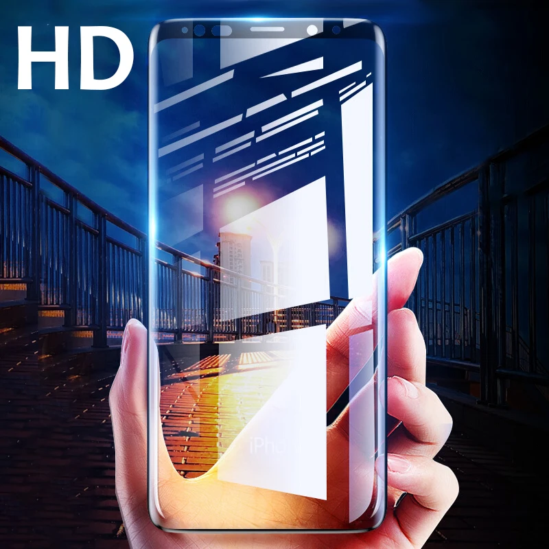3D Защитное стекло для samsung galaxy s10 lite s9 s8 plus gaxaly s 8 9 10 s8plus s9plus s10plus экранный протектор