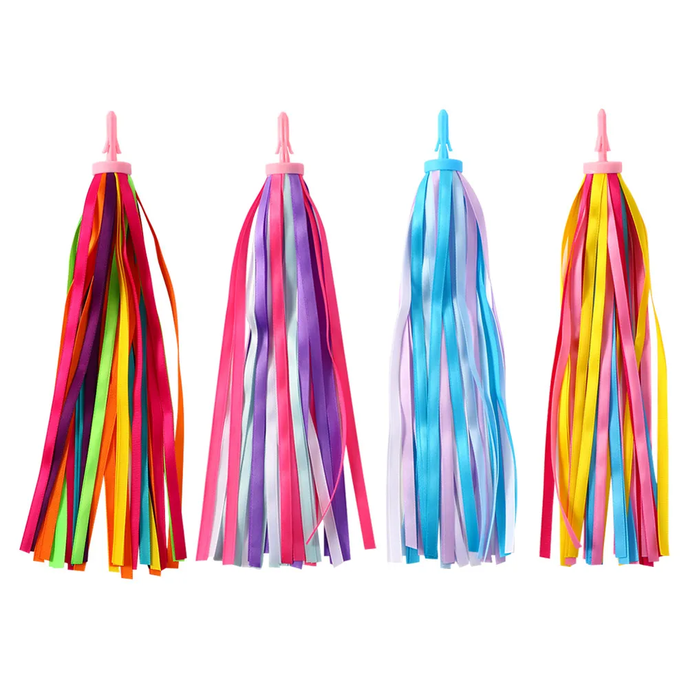 

1 пара 30 см велосипедный руль скутера красочная лента Аксессуары для велосипеда руль для велосипеда стример