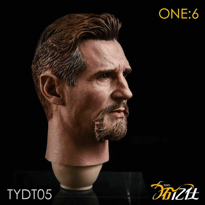 

TYDT05 1:6 Scale Figure Accessory Liam Neeson Ra's Al Ghul Head Sculpt Head Carved Sculpt For 12" Action Figure Collection Toys