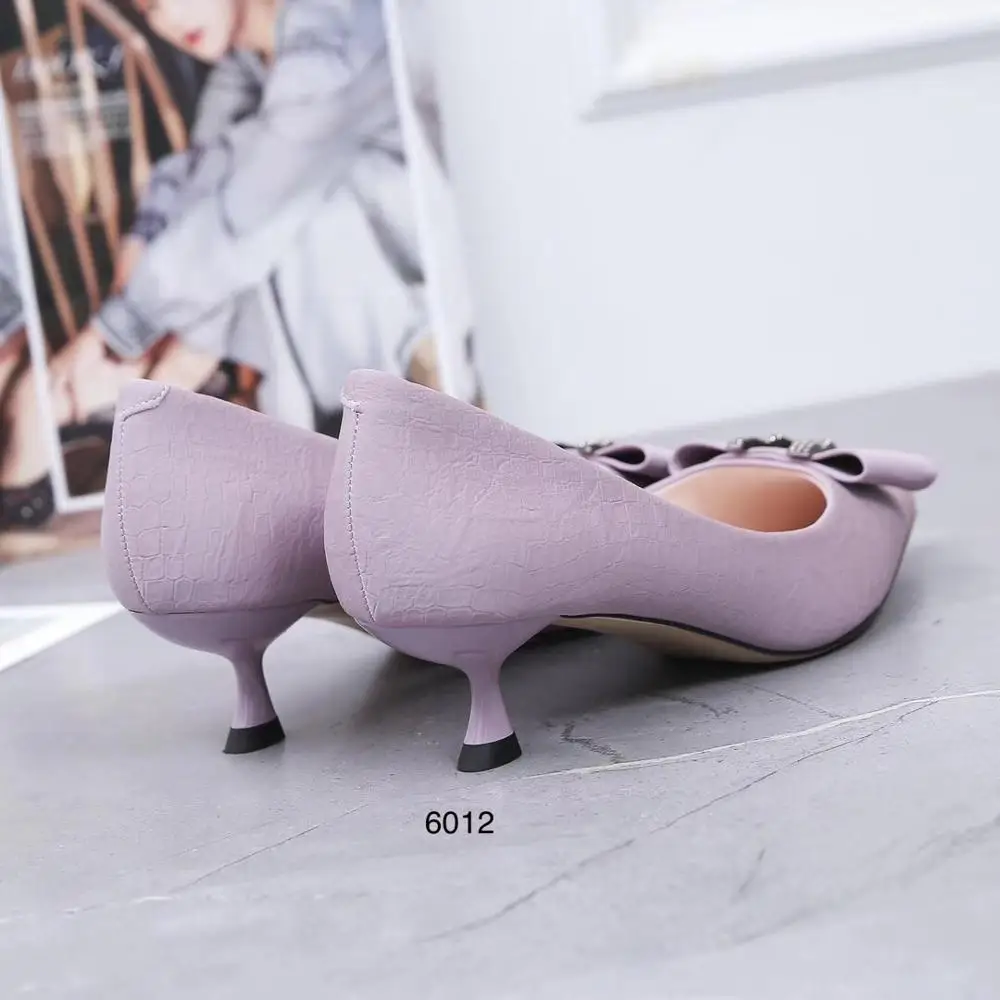 21 ВЕСНА Новинка осени Модные женские туфли-лодочки на шпильке с острым носком