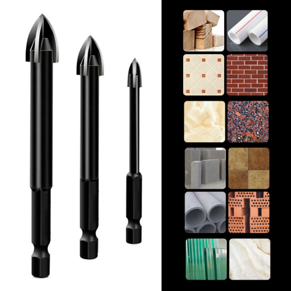 Горячая легированная сталь треугольник стеклянная Керамическая Плитка сверло