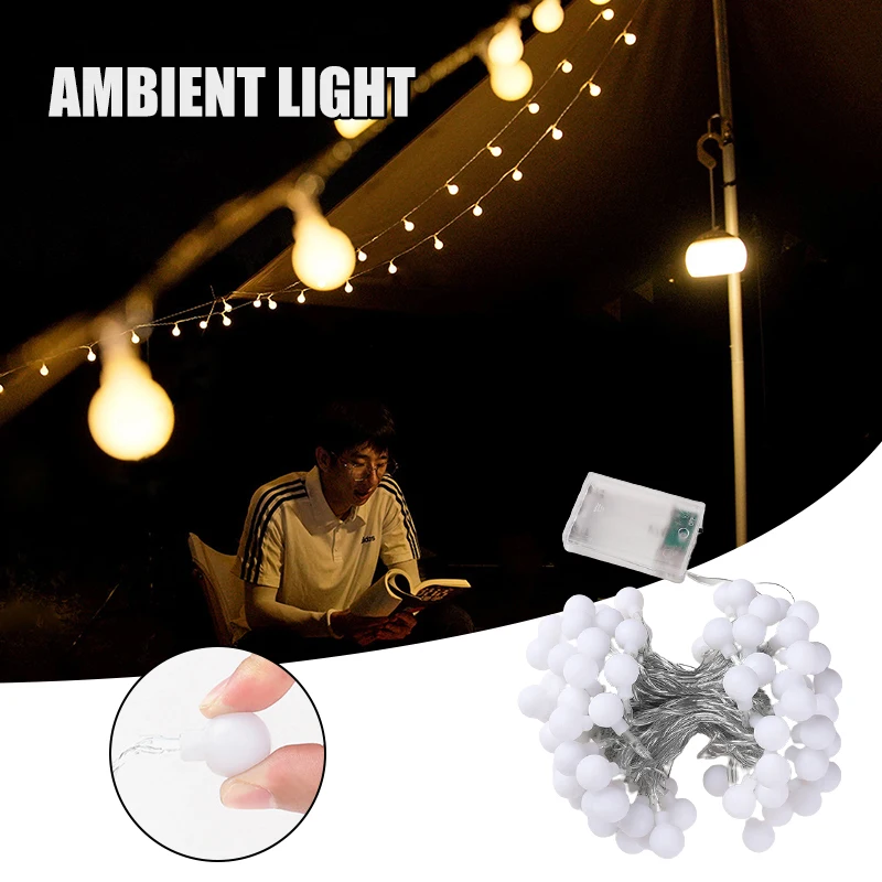 

Battery Operated LED String Lights with Two-Speed Adjustment Waterproof Durable Weather Resistant for Outdoor Indoor ALS88