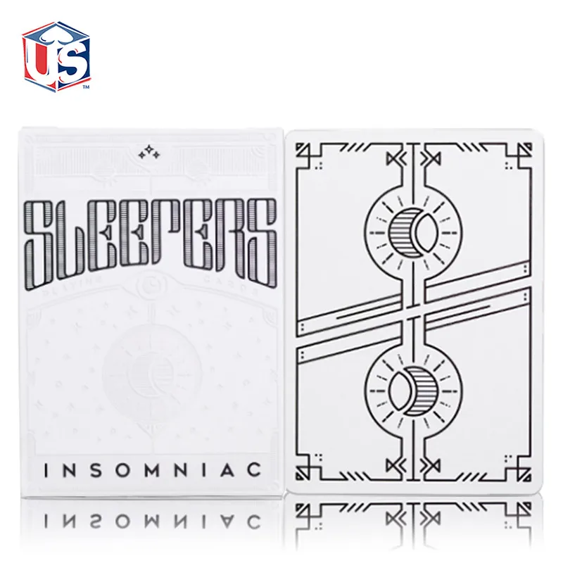 1 колода Ellusionist Sleepers V2 игральные карты USPCC магические размер покера крупный план