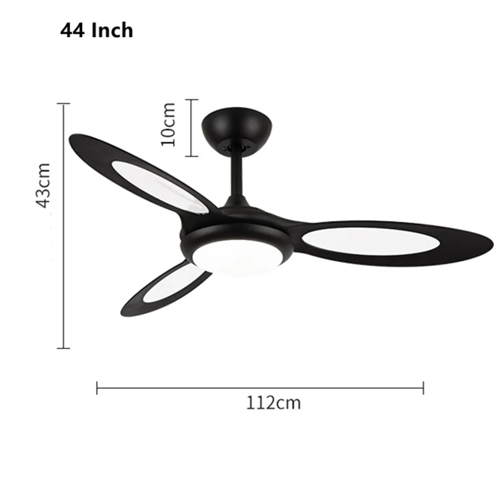 Современный потолочный вентилятор постоянного тока с воздушным охлаждением и