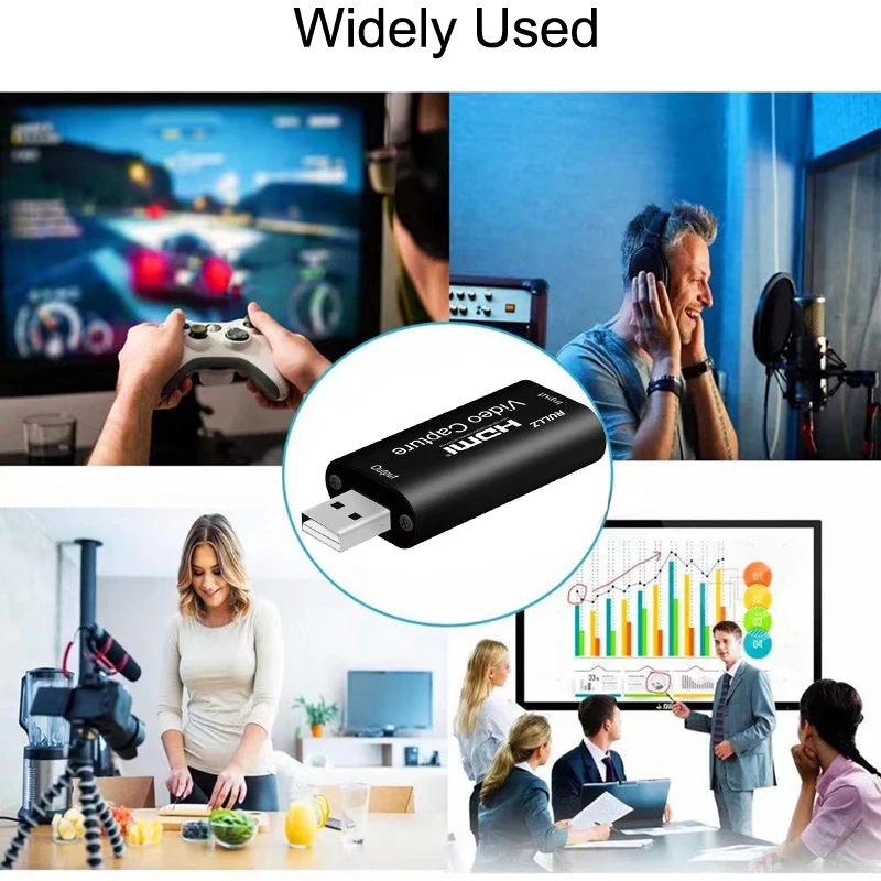 Карта видеозахвата 4K HDMI на USB 2 0 3 с выходом Loop Out коробка для записи видео ПК игр