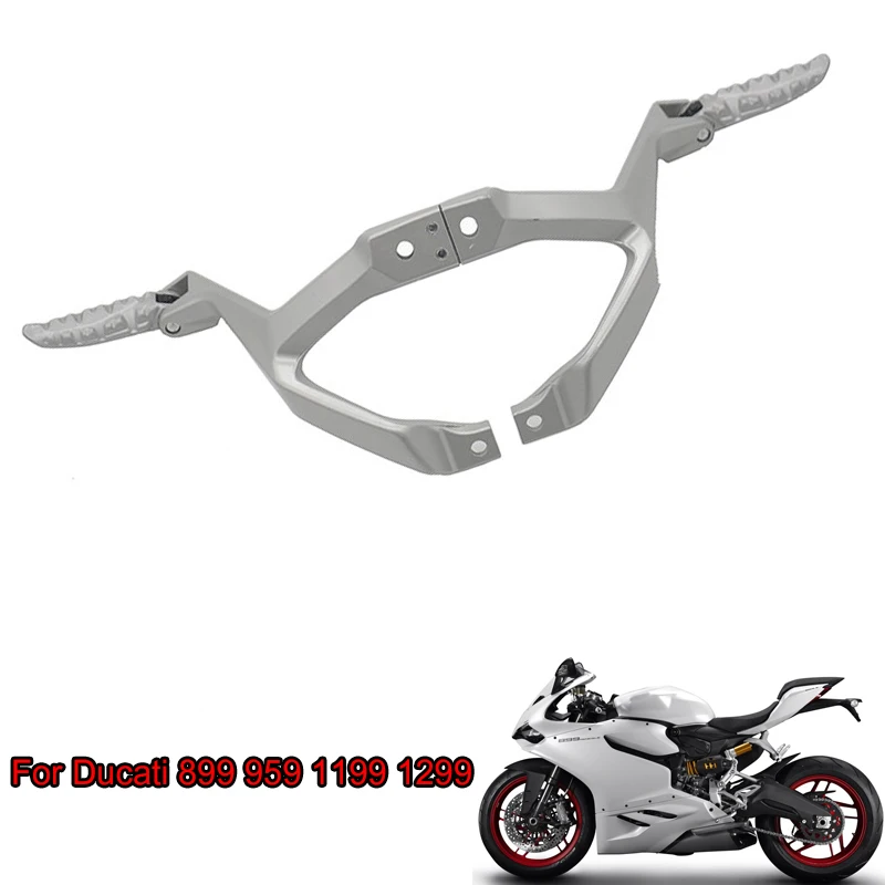 

For Ducati 899, 959, 1199, 1299 pasajeros trasera pedal trasero soporte trasero pedal de la Asamblea