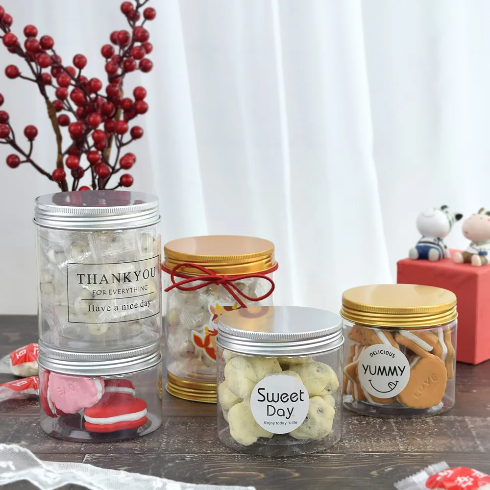 

10pcs Creative transparent plastic packaging boxes 280ml 380ml 450ml round ice cream pudding yogurt dessert cups with lids