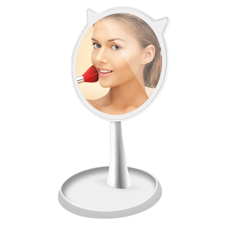 Led Makeup Mirror 10x Multiplying High Definition Clarity LED Cosmetic USB Charging Tool | Красота и здоровье
