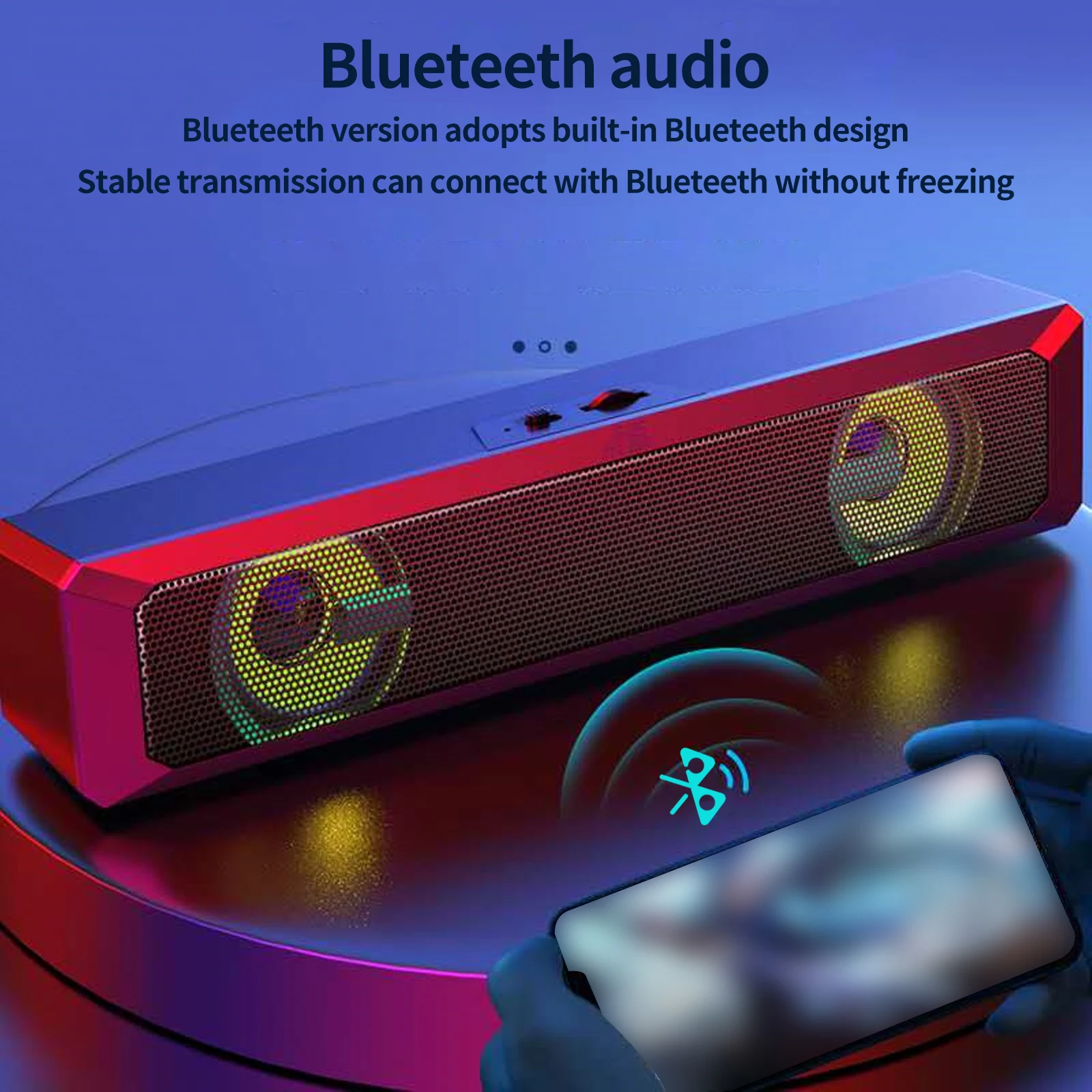 Звуковая система для домашнего кинотеатра Bluetooth-динамик компьютерные динамики