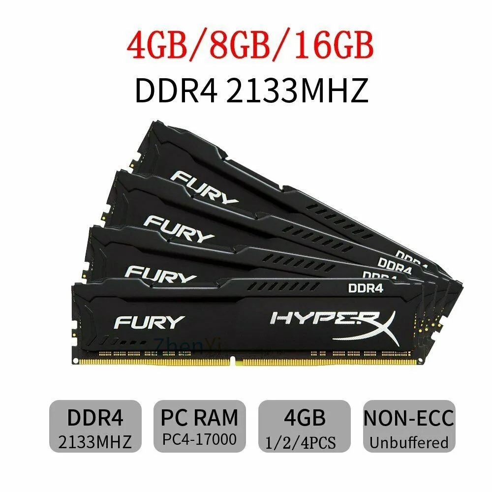 Память kingston Hyperx для ПК ОЗУ компьютера тип DDR4 DIMM объем памяти-4 ГБ/8 ГБ/16 ГБ/32 ГБ