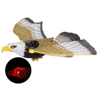 electronic flying eagle sling hovering bird model with led sound kids toy gift