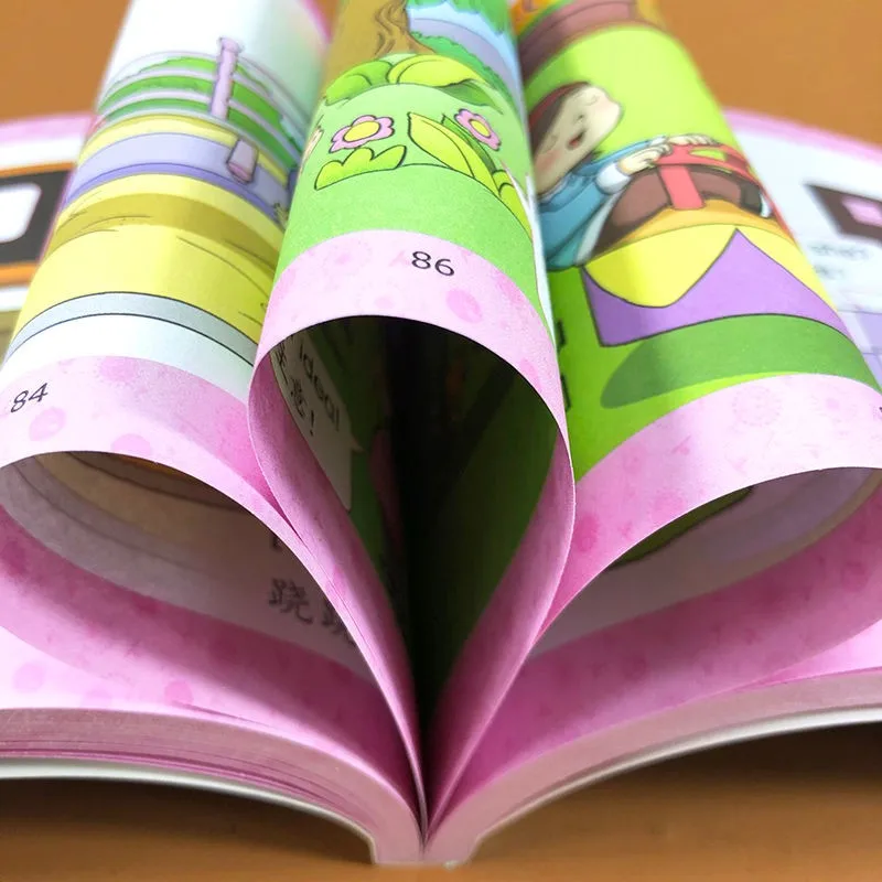 

Children's Chinese English Enlightenment 3-6 Age Baby Learn English Textbook Picture Book For Starter Learners Story For Kids