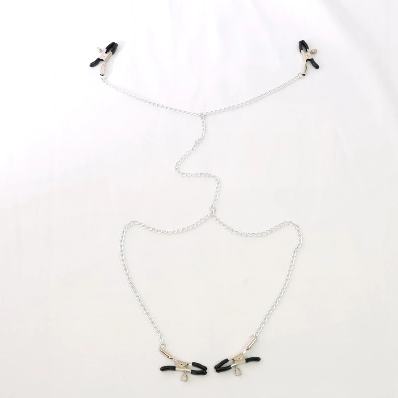 Металлическая цепочка из нержавеющей стали зажимы для сосков и молока зажим