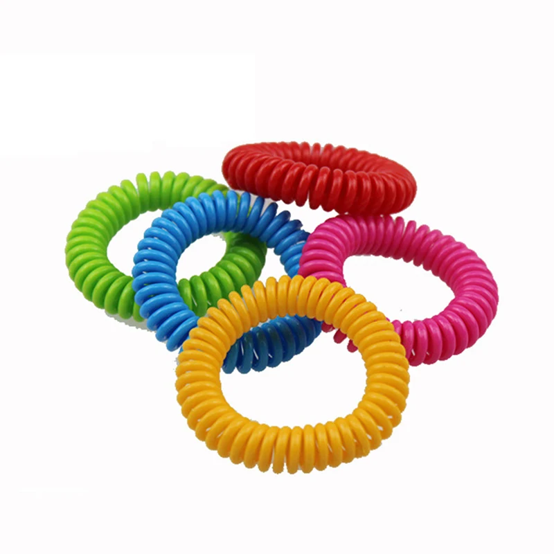 5 шт./лот противомоскитная повязка на запястье против насекомых Репеллент для